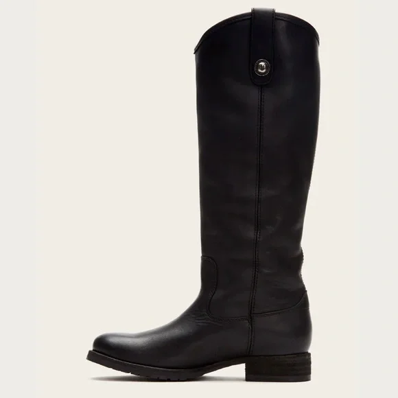 Frye Shoes Frye Melissa Button Knee High Tall Pull On Black
